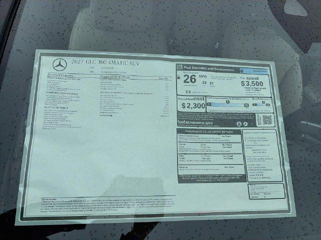 2027 Mercedes-Benz GLC GLC 300