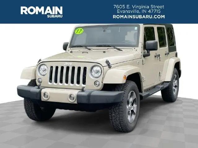 2017 Jeep Wrangler Unlimited Sahara 4x4 for sale in Evansville, IN
