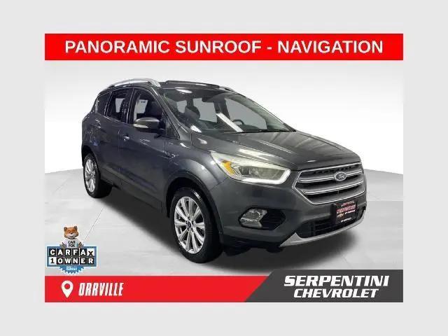 2017 Ford Escape Titanium for sale in Orrville, OH
