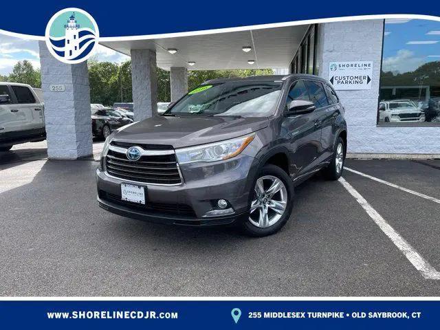 2016 Toyota Highlander Hybrid Limited Platinum V6 for sale in Old Saybrook, CT
