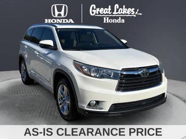 2015 Toyota Highlander Limited Platinum V6 for sale in Akron, OH
