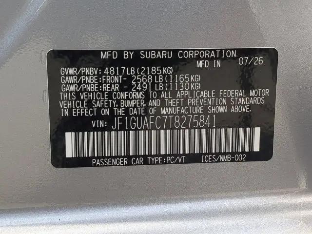 2026 Subaru Impreza Sport