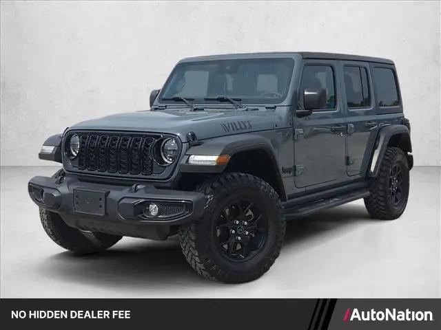2024 Jeep Wrangler 4-Door Willys 4x4 for sale in North Richland Hills, TX