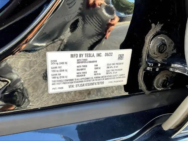 2022 Tesla Model S Dual Motor All-Wheel Drive