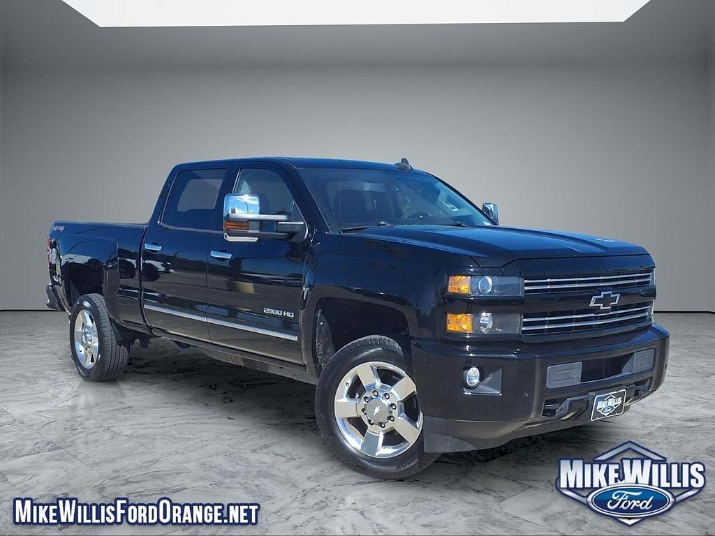 Black 2016 Chevrolet Silverado 2500HD Pickup Truck Four-Wheel Drive 6-Speed Automatic