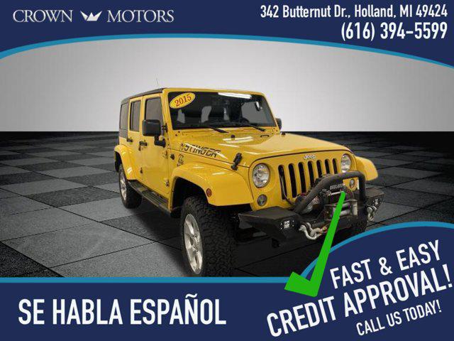 2015 Jeep Wrangler Unlimited Sahara for sale in Holland, MI