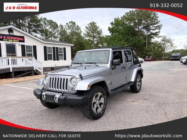 2018 Jeep Wrangler JK Unlimited Sahara 4x4 for sale in Raleigh, NC