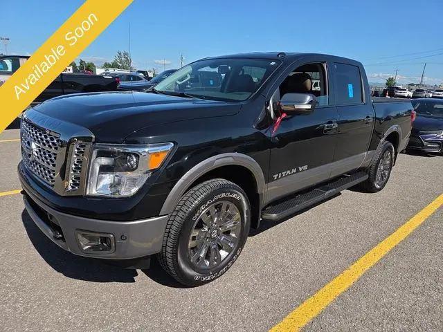 2019 Nissan Titan Platinum Reserve for sale in Michigan Center, MI