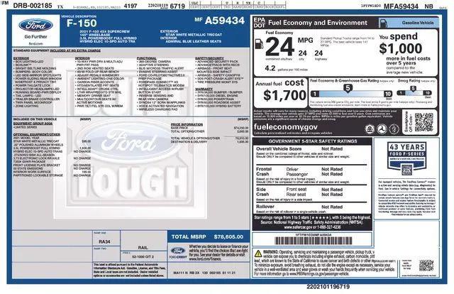 2021 Ford F-150 Limited for sale in Irving, TX