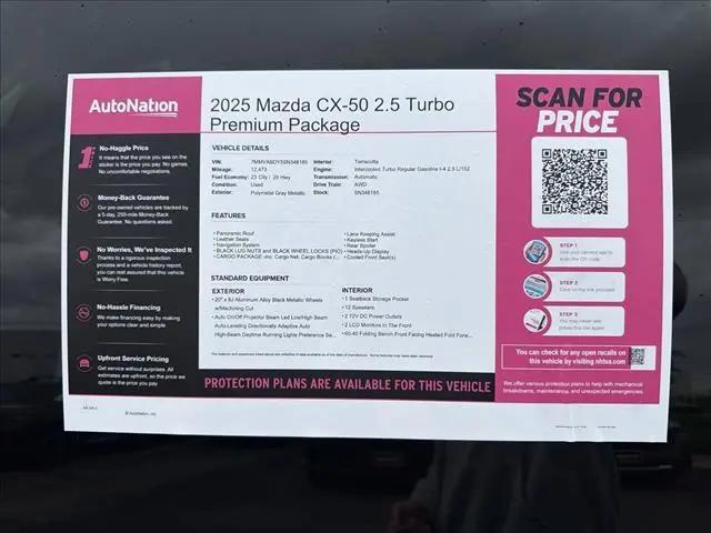 2025 Mazda CX-50 2.5 Turbo Premium Package