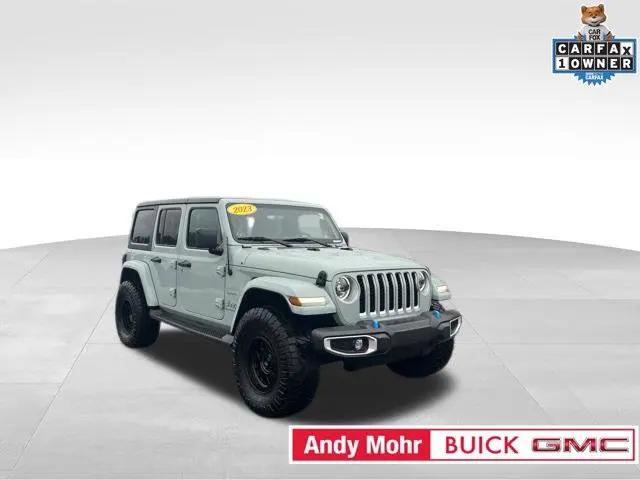 2023 Jeep Wrangler 4xe Sahara 4x4 for sale in Fishers, IN