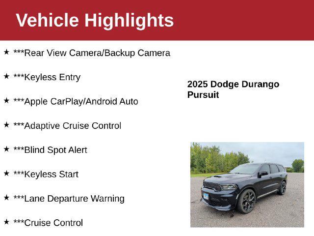 2025 Dodge Durango Pursuit AWD