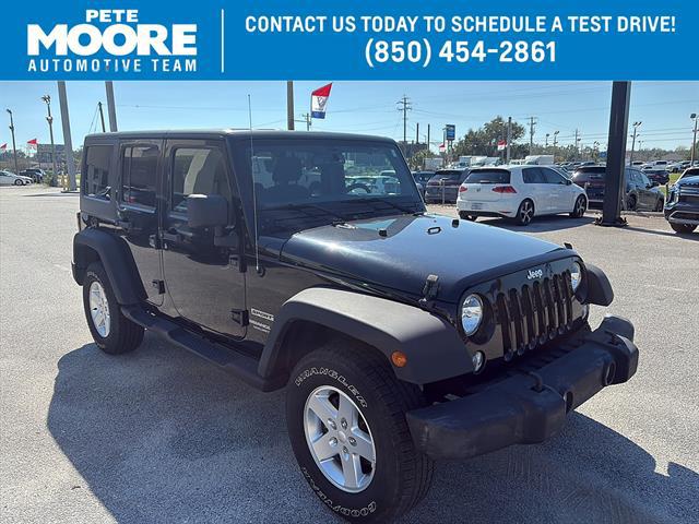 2015 Jeep Wrangler Unlimited Sport for sale in PENSACOLA, FL