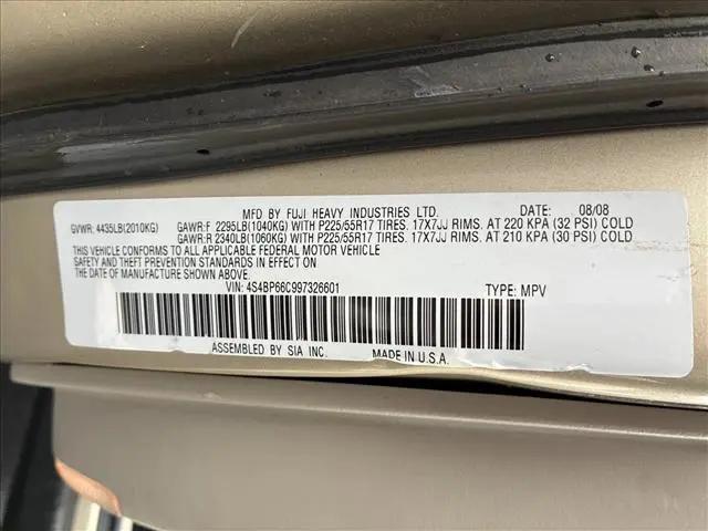 2009 Subaru Outback 2.5i Limited
