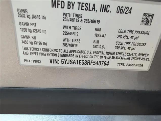 2024 Tesla Model S Long Range