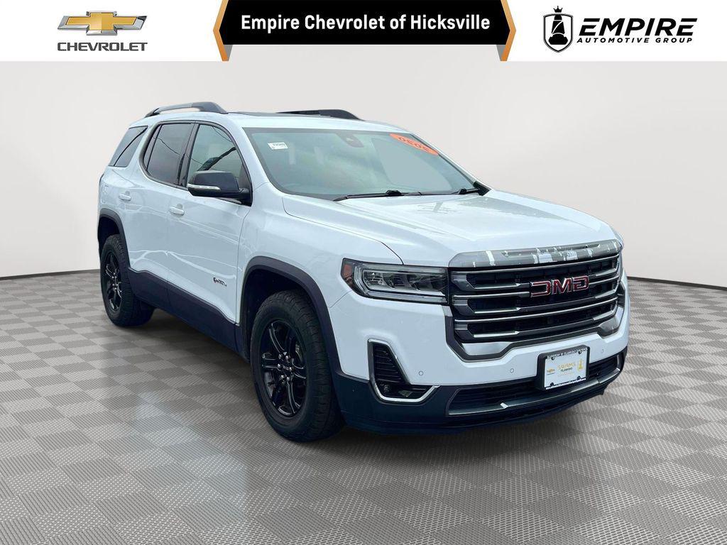 Summit White 2020 GMC Acadia SUV / Crossover Four-Wheel Drive 9-Speed Automatic