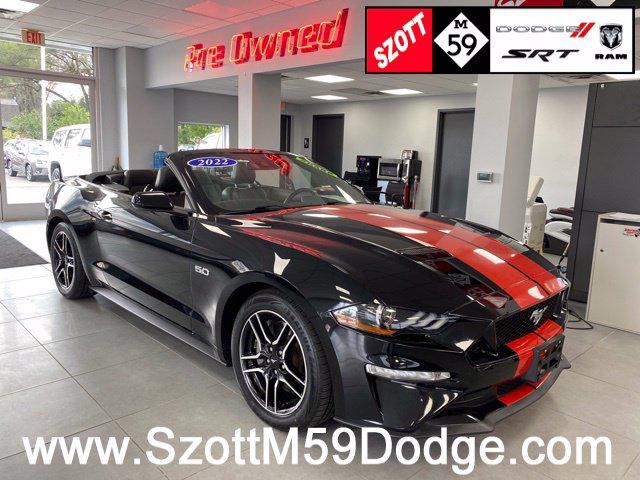 2022 Ford Mustang GT Premium Convertible for sale in Highland, MI