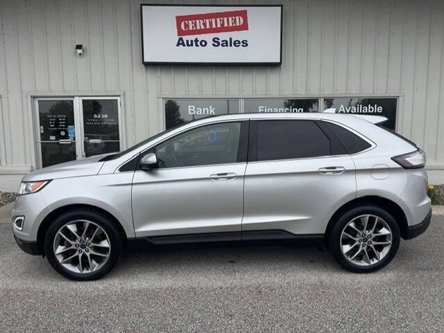 2016 Ford Edge Titanium for sale in Des Moines, IA