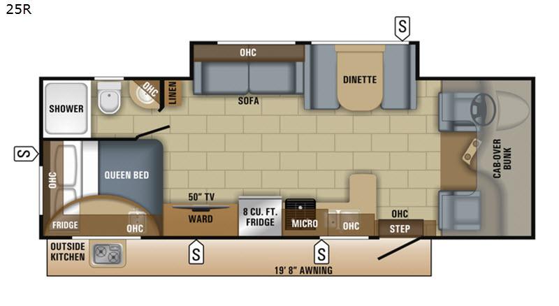 2018 Jayco REDHAWK 25R CLASS C MOTORHOME