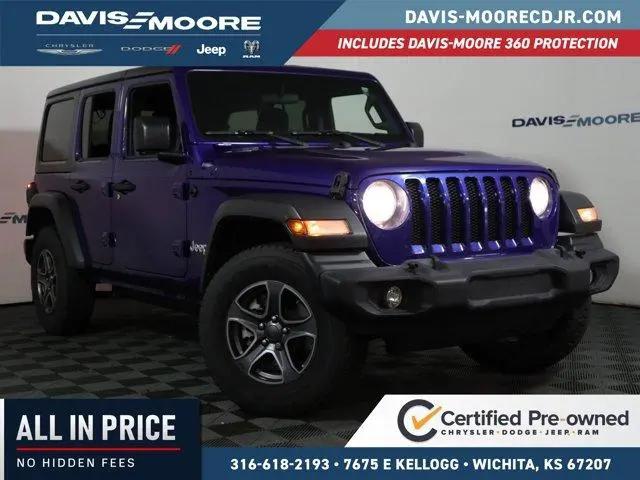 2018 Jeep Wrangler Unlimited Sport S 4x4 for sale in Wichita, KS