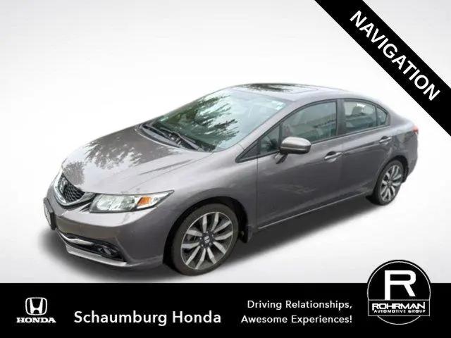 2015 Honda Civic EX-L for sale in Schaumburg, IL