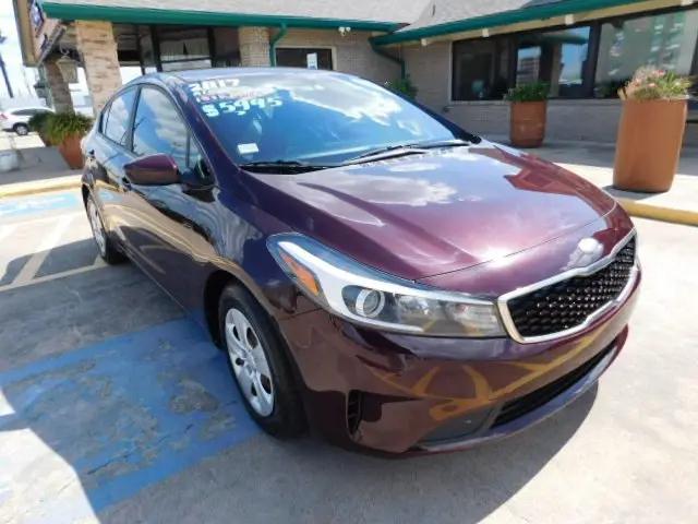 2017 Kia Forte LX for sale in HOUSTON, TX