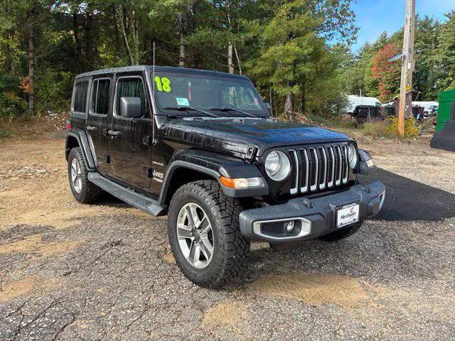 2018 Jeep Wrangler Unlimited Sahara 4x4 for sale in Hooksett, NH