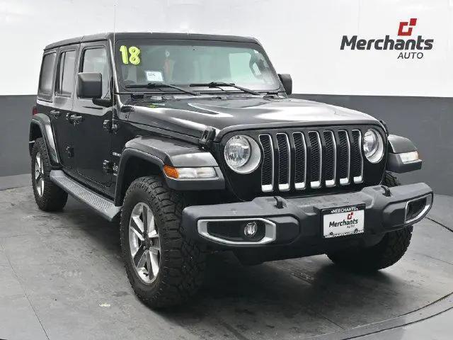 2018 Jeep Wrangler Unlimited Sahara 4x4 for sale in Hooksett, NH