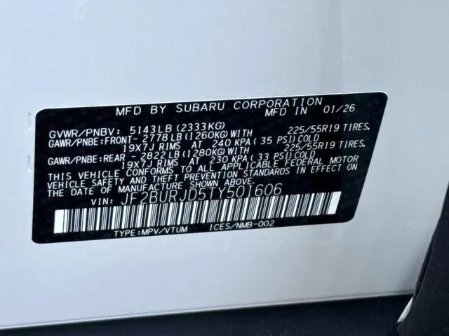 2026 Subaru Outback Touring XT