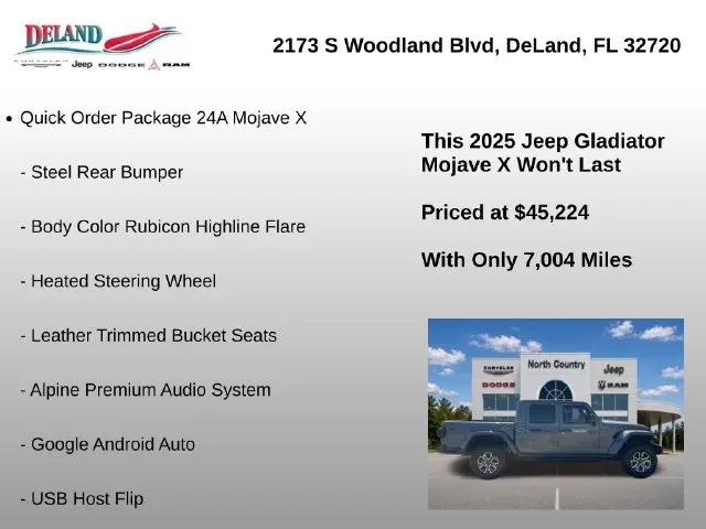 2025 Jeep Gladiator Sport