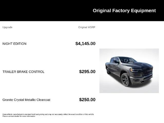 2022 Ram 1500 Limited Crew Cab 4x4 57 Box