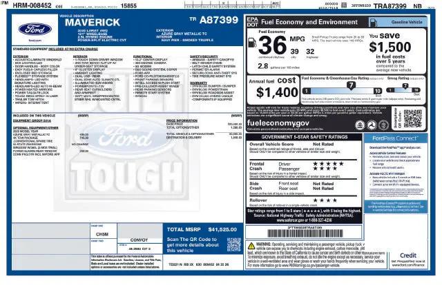2026 Ford Maverick Lariat for sale in Norwalk, OH