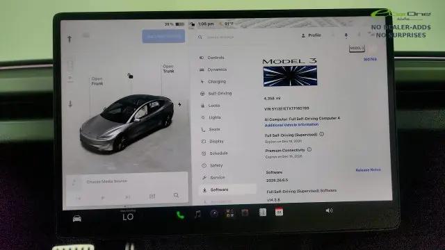 2026 Tesla Model 3 Performance All-Wheel Drive