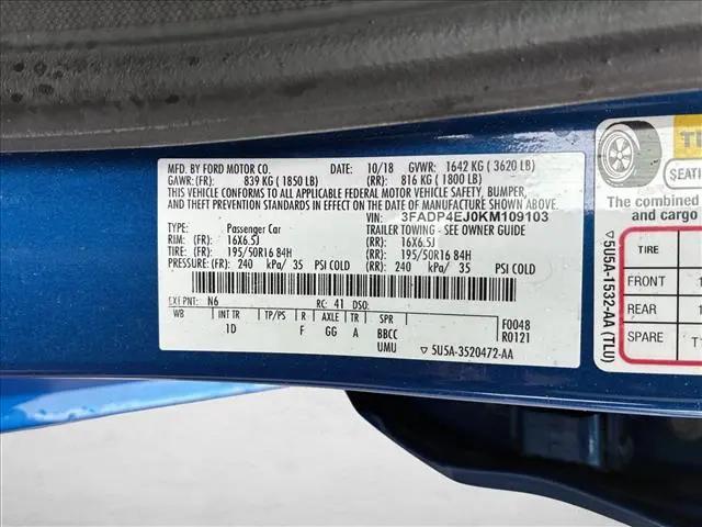 2019 Ford Fiesta SE