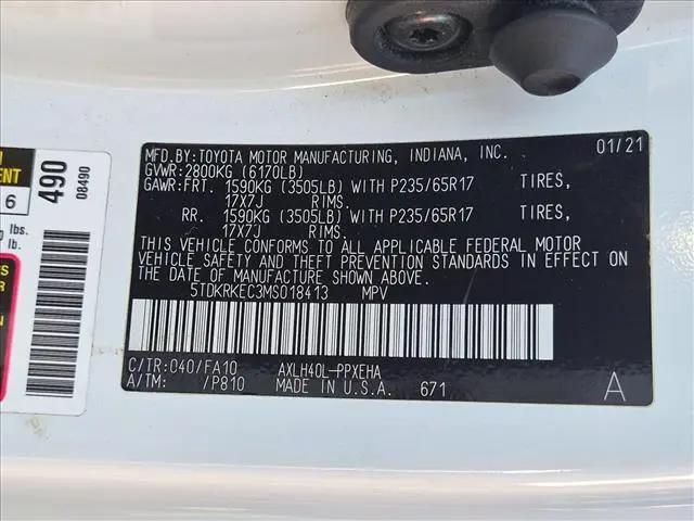 2021 Toyota Sienna LE