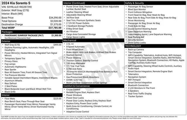 2024 Kia Sorento S for sale in Fort Myers, FL