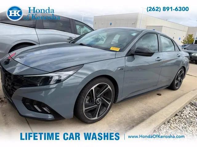 2021 Hyundai Elantra N Line for sale in Bristol, WI
