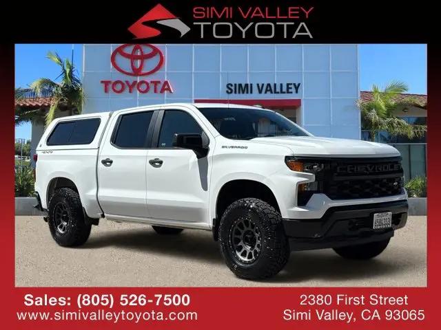 2022 Chevrolet Silverado 1500 4WD Crew Cab Short Bed WT for sale in Simi Valley, CA