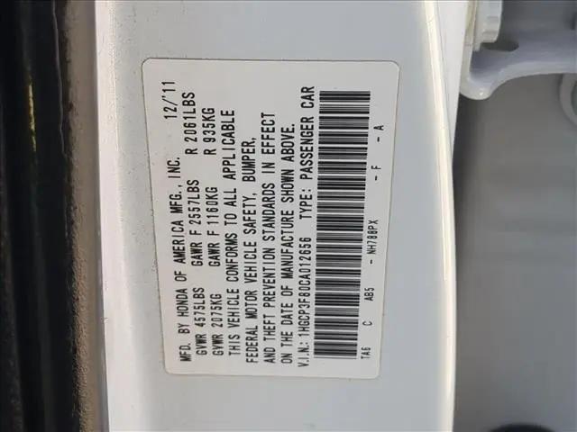 2012 Honda Accord  EX-L