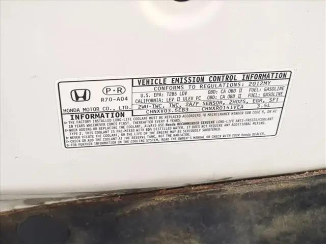2012 Honda Accord  EX-L