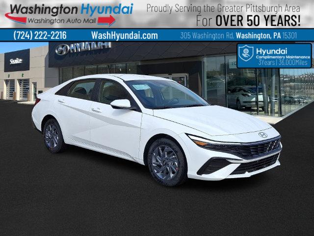 2026 Hyundai Elantra Hybrid Blue
