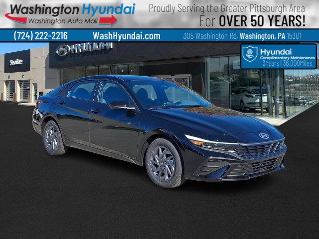 2026 Hyundai Elantra Hybrid Blue