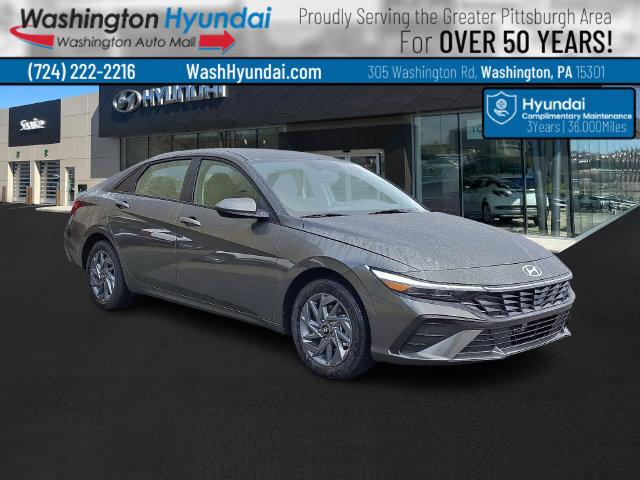 2026 Hyundai Elantra Hybrid Blue