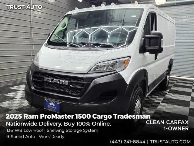 2025 Ram ProMaster Cargo Van Tradesman for sale in Sykesville, MD