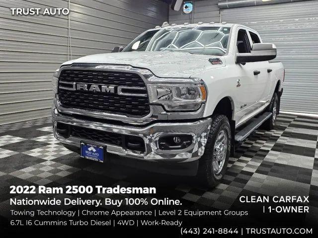 2022 Ram 2500 Tradesman Crew Cab 4x4 64 Box for sale in Sykesville, MD