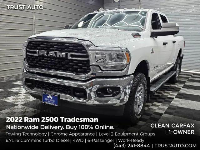 2022 Ram 2500 Tradesman Crew Cab 4x4 64 Box for sale in Sykesville, MD