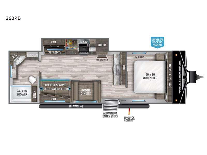 2022 Grand Design Transcend Xplor 260RB TRAVEL TRAILER