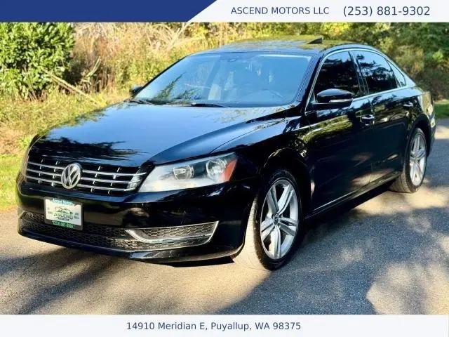 2014 Volkswagen Passat TDI SE w/Sunroof for sale in Puyallup, WA