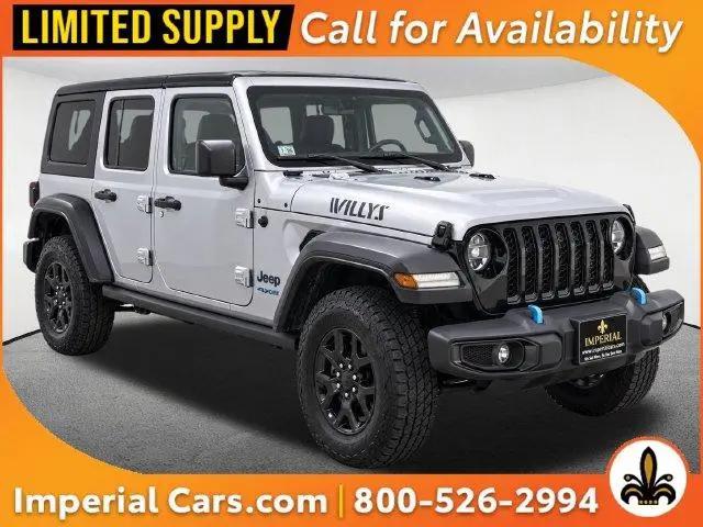 2023 Jeep Wrangler 4xe 4x4 for sale in North Attleborough, MA