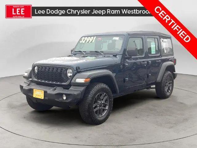 2025 Jeep Wrangler 4-Door Sport 4x4 for sale in Westbrook, ME